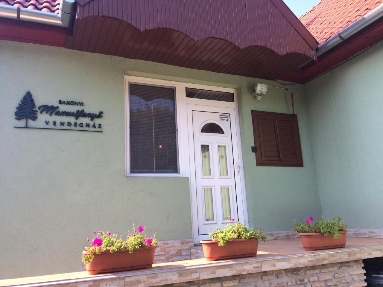Bakonyi Mamutfenyő Vendégház Tés Esterno foto